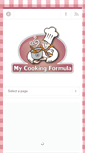 Mobile Screenshot of mycookingformula.com